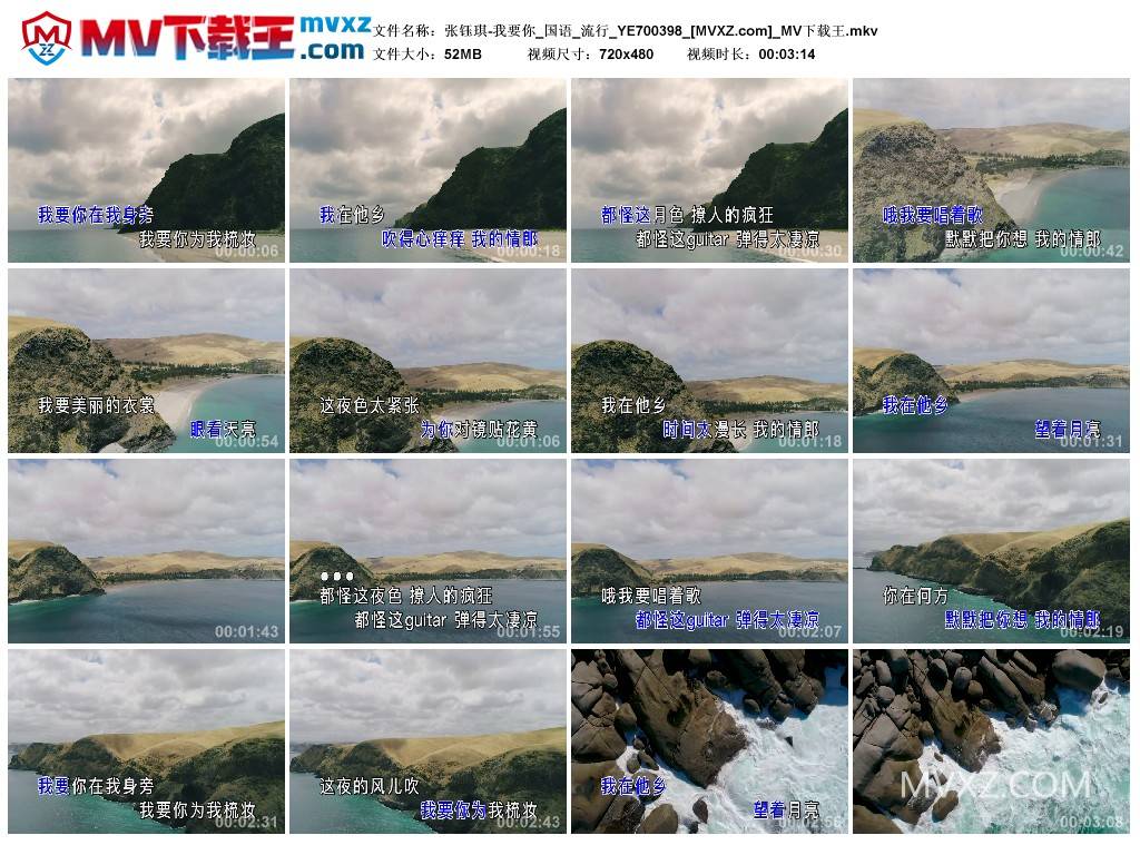 张钰琪-我要你_国语_流行_YE700398